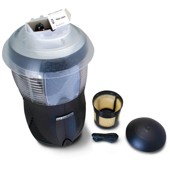 Elettroinsetticida "Star-Zan 4.0" ad aspirazione con Led UV resistente all'acqua