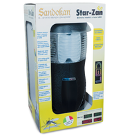 Elettroinsetticida "Star-Zan 4.0" ad aspirazione con Led UV resistente all'acqua