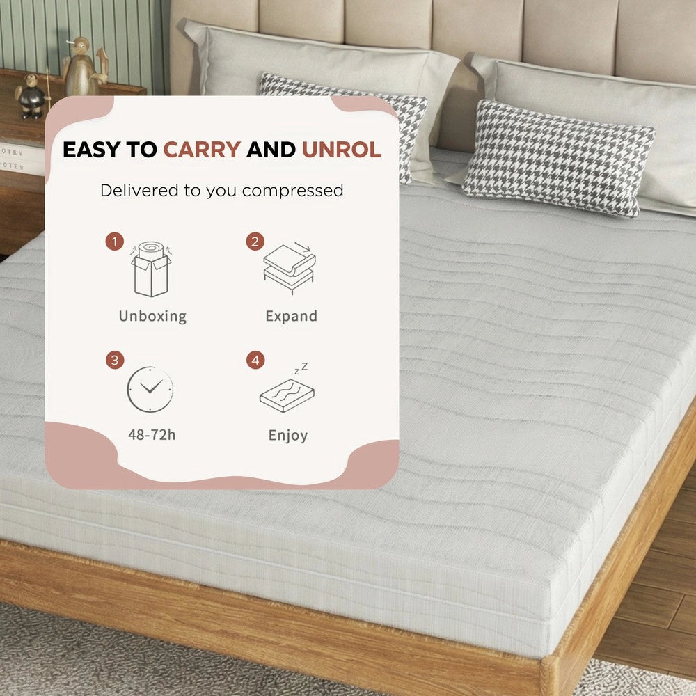 Materasso ¨C Minimal ¨C 140x200 cm, altezza 13 cm, schiuma fredda ergonomica, durezza media