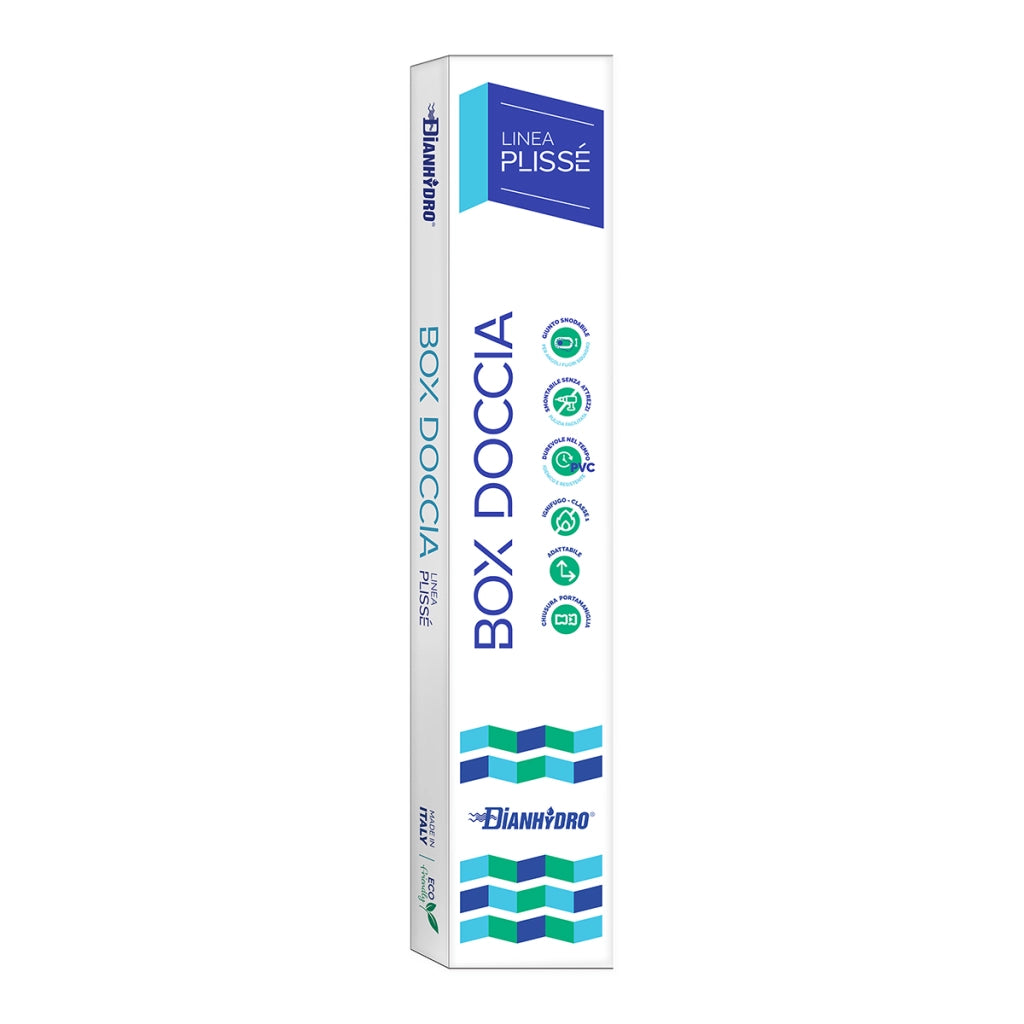 Box doccia a soffietto riducibile Rosy Linea Pliss 70x90 cm