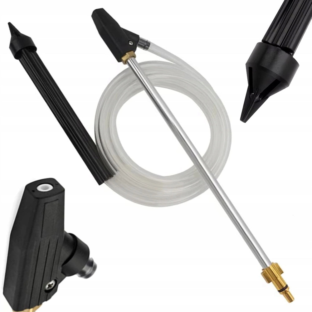 Set di Idrosabbiatura con Ugello Ceramico – Compatibile con Lavor, Vax, Denzel | Tubo 3m, Lancia 460mm