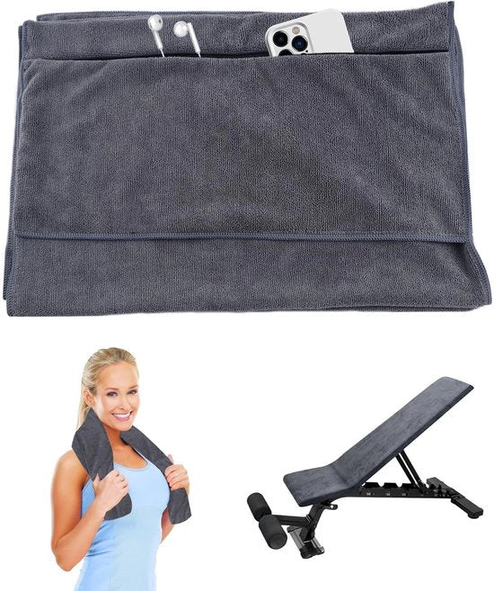Asciugamano fitness - Asciugamano in microvezzi per palestra e ginnasio