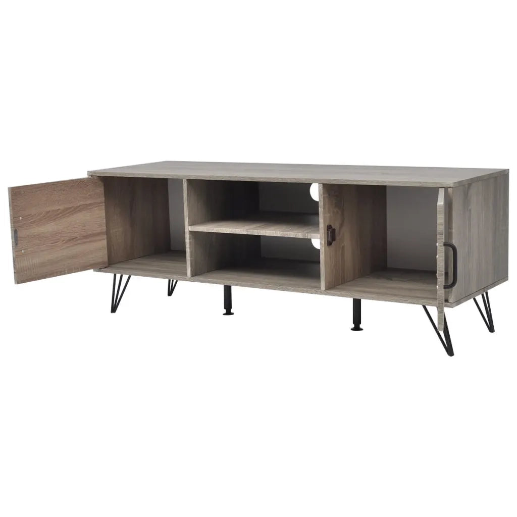 Mobile Porta TV-Mobile per TV-Credenza TV 120x40x45 cm Grigio