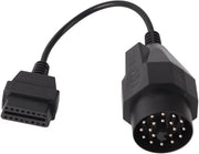 Adattatore OBD2 da 20 a 16 pin per scanner con applicazioni BMW E36 E38 E39 E46 E53 X5 Z3.