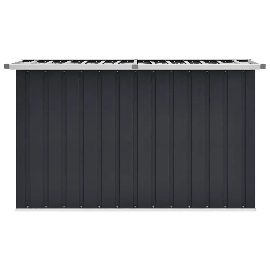 Baule da Giardino Antracite 149x99x93 cm 46267