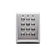 TASTIERA METALLICA ANTIVANDALICA STAND ALONE 2 RELÈ 99 CODICI 12/24V VDS VKP99