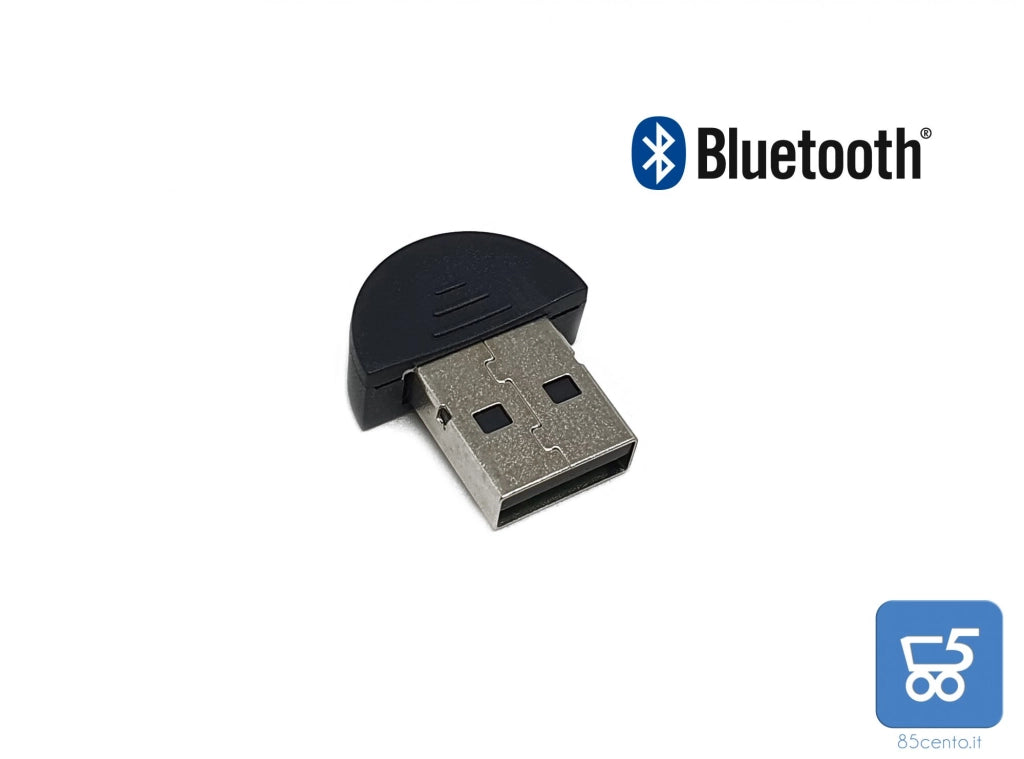 Chiavetta Usb Bluettoth Dongle Ricevitore trasferimento dati Pc Computer Win