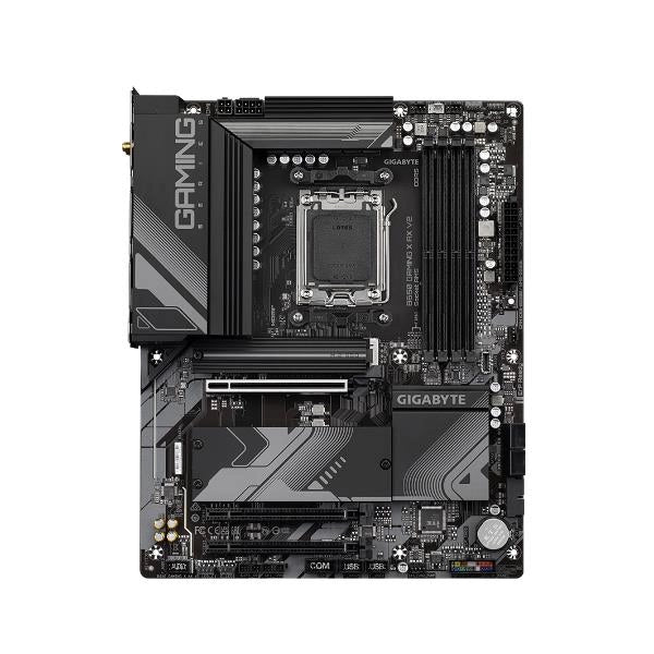Gigabyte b650 gaming x ax v2 scheda madre - amd ryzen serie 9000, vrm a 8+2+2 fasi, fino a 8000 mhz ddr5 (oc), 1xpcie 5.0 + 2xpcie 4.0 m.2, lan 2,5 gbe, wifi 6e, usb 3.2 gen 2 - 9MB65GX2-00-11
