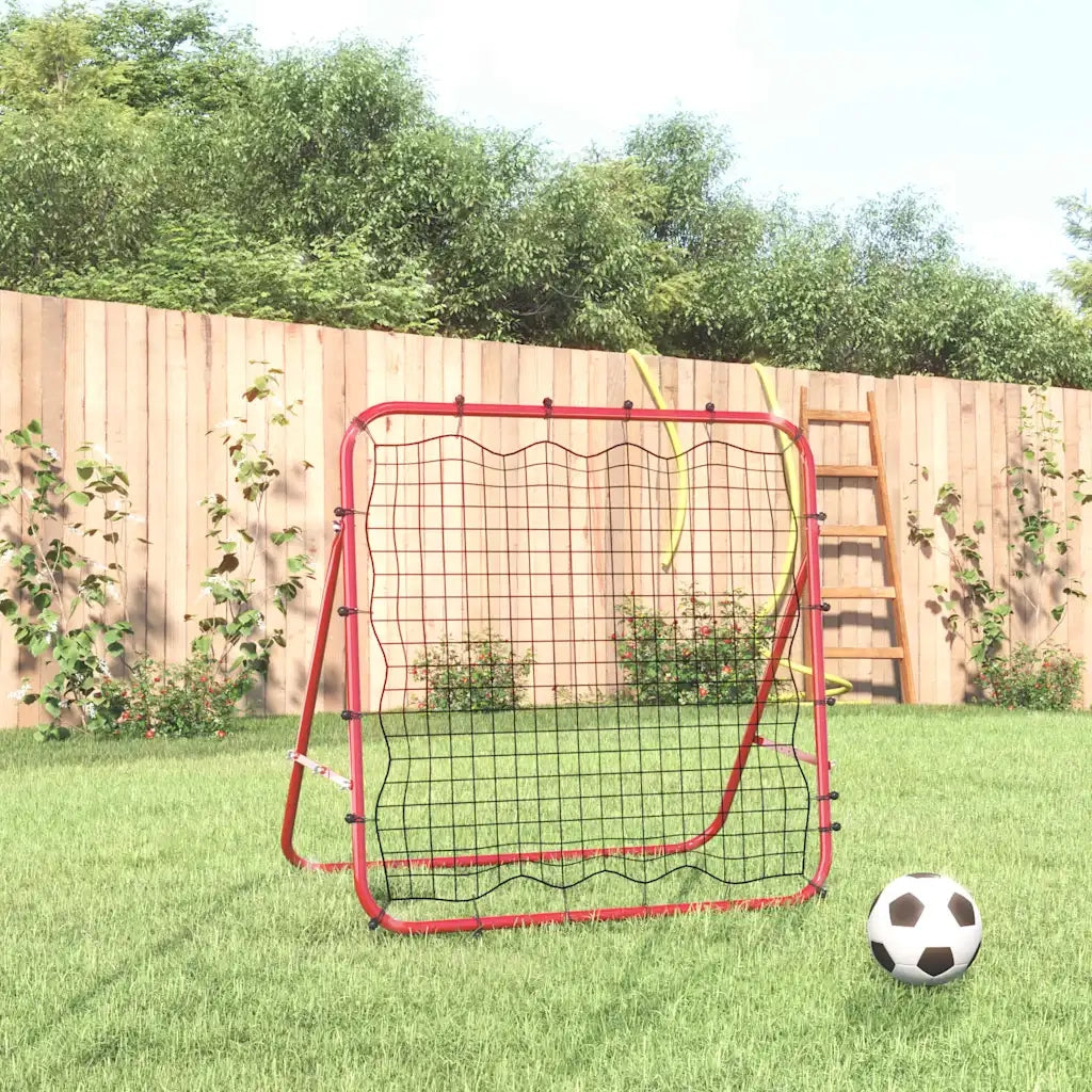 Rimbalzatore da Calcio Regolabile 96x80x96 cm Acciaio e PEcod mxl 121380