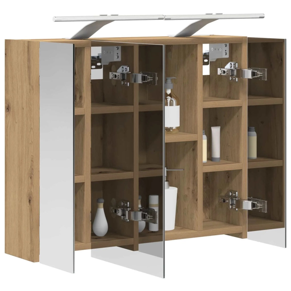 Mobiletto per specchio da bagno Rovere Artigianale 889086
