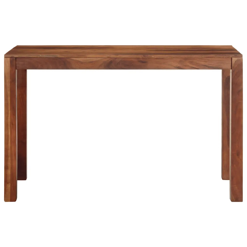 Tavolo da Pranzo 120x60x76 cm in Legno Massello di Acacia
