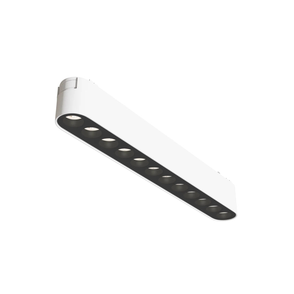 Maytoni Lampada da binario moderna Radity Points 1 luce LED integrato bianco metallo