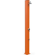 Doccia Solare Big Jolly 40 Litri In Alluminio Con Lavapiedi Colore Arancione Cv-A320/2009