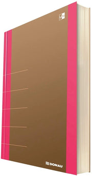 Agenda quadrata con organizzatore 80 pagine, copertina morbida, rosa per ufficio, scuola e casa come calendario, bullet journal, libretto da scrivere con design elegante | il FSC