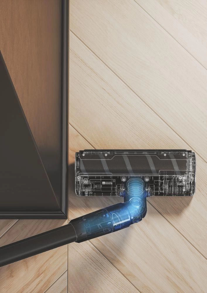 Hoover HF4, Aspirapolvere senza filo, Nero/Argento, 0,7L, Senza sacchetto
