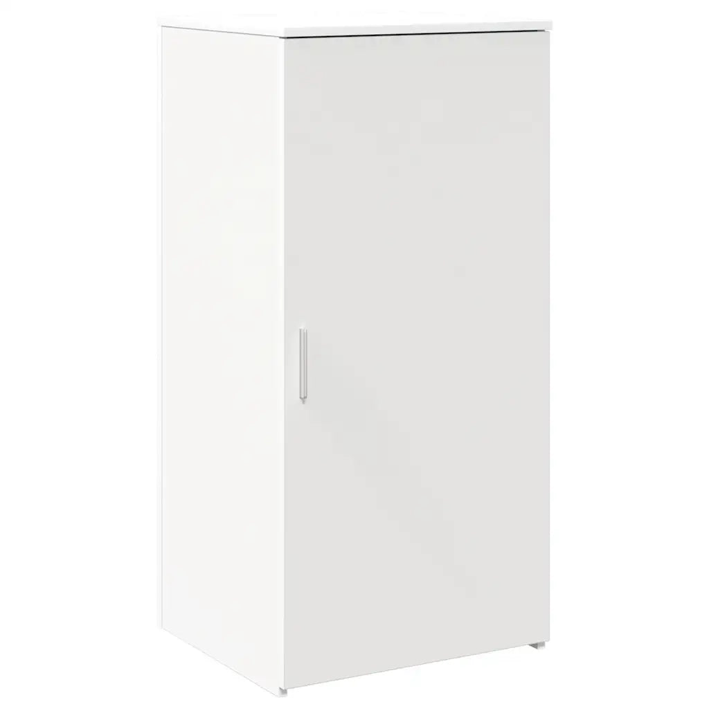 Mobile Portaoggetti Bianco 50x45x103,5 cm in Legno Multistrato 859042