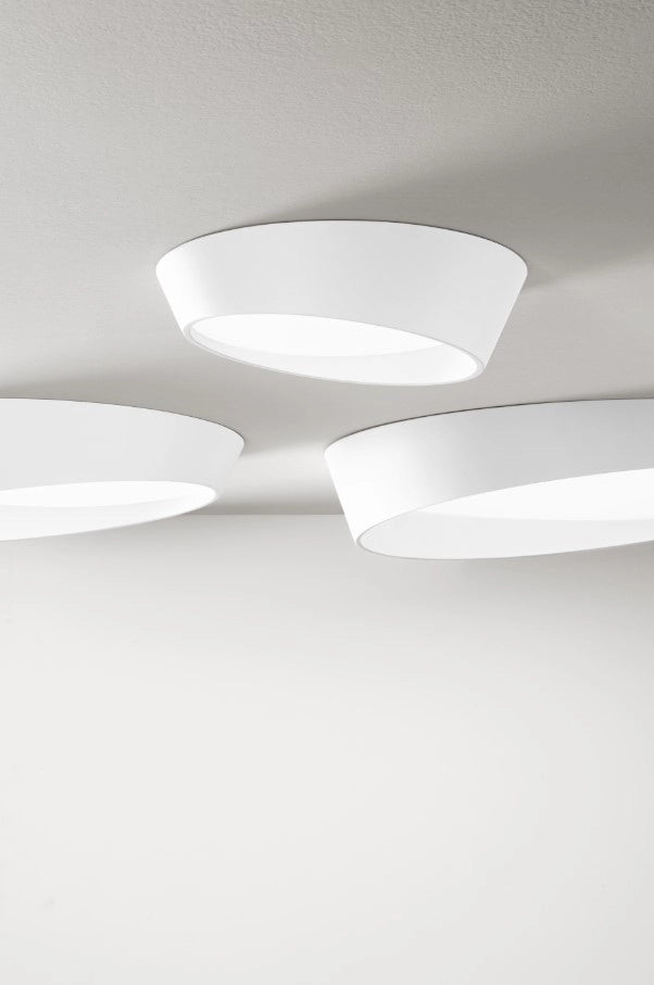 HALF PLAFONIERA A LED BIANCO CCT 3000+4000K 4229LM 48W D.65CM DIMMERABILE