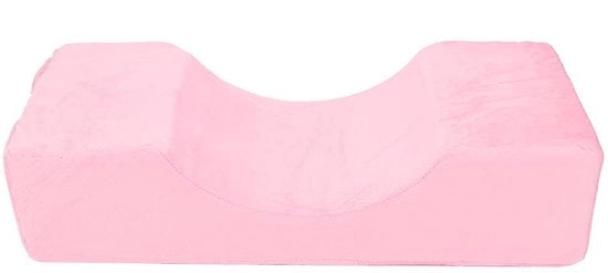 Cuscino per estensione ciglia a forma di U - Cuscino di memoria di forma per la cura delle ciglia - Molto morbido e confortevole - Elastico - Per estensione ciglia chirurgica - Per salone di bellezza - Cuscino per cura delle ciglia