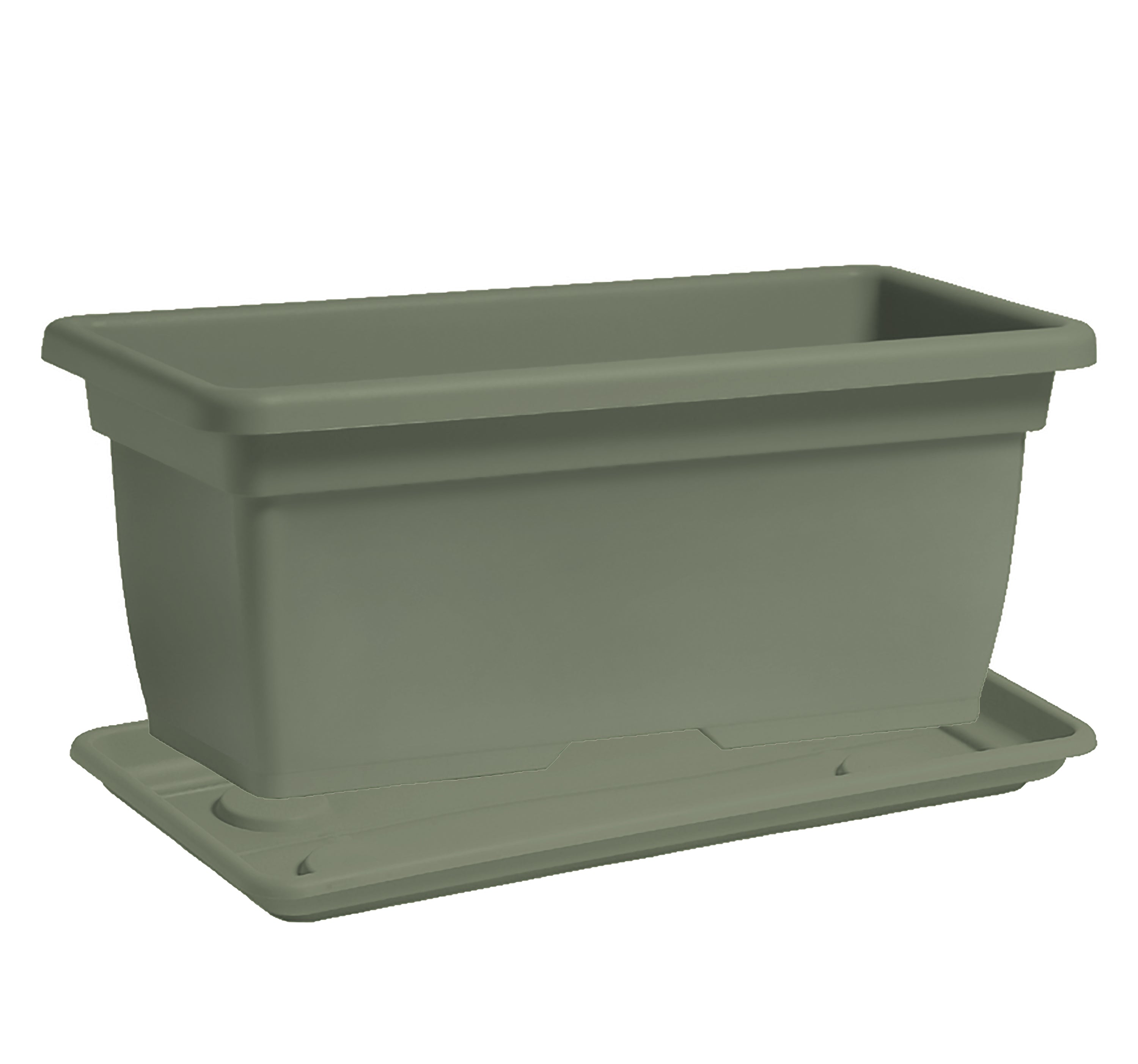 Nicoli Vaso Cassettone Mega con sottovaso