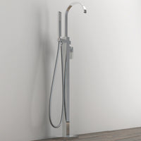 Gruppo vasca 005 rubinetto incasso pavimento vasche free standing ottone