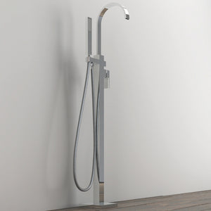 Gruppo vasca 005 rubinetto incasso pavimento vasche free standing ottone