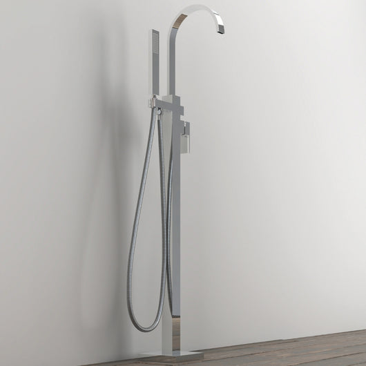 Gruppo vasca 005 rubinetto incasso pavimento vasche free standing ottone