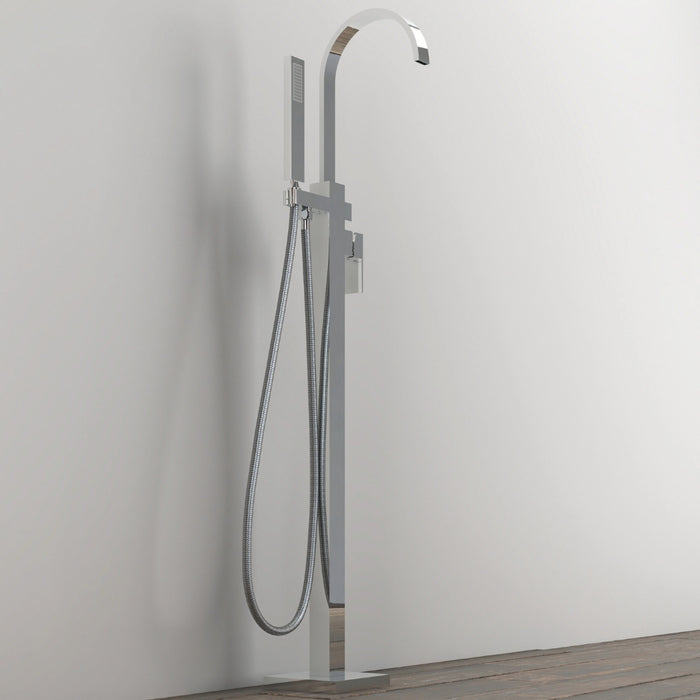 Gruppo vasca 005 rubinetto incasso pavimento vasche free standing ottone