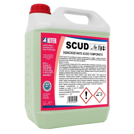Disincrostante Acido Tamponato Scud, tanica da 5 Litri | KITER