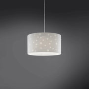 Lampadario Moderno Pois Polilux ® Bianco Materie Plastiche 5 Luci E27