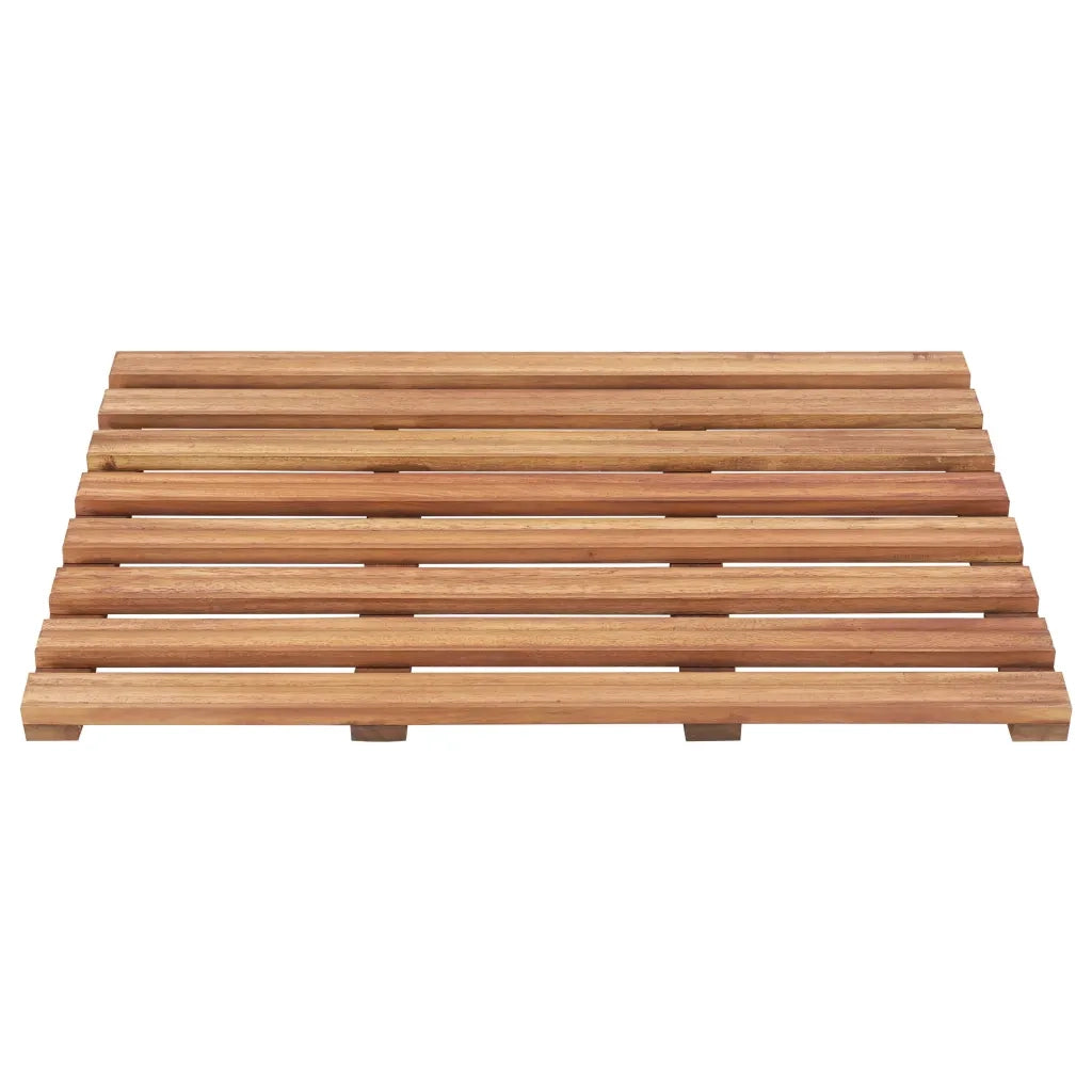 Pedane da Bagno 2 pz in Legno Massello d'Acacia 56x37 cm CFW6685702
