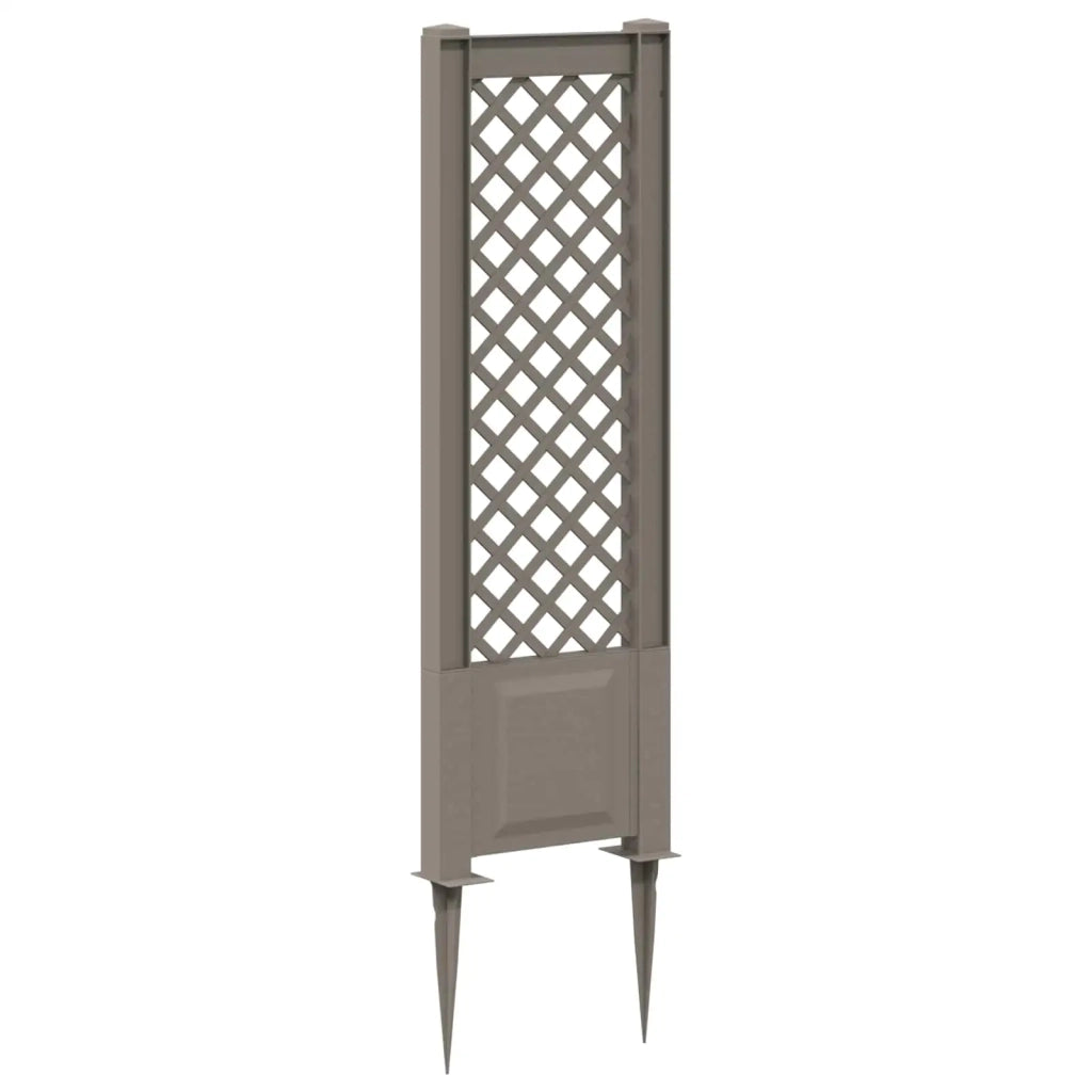 Trellis con Punta Grigio 43 x 6 x 165 cm PP CFW8185149