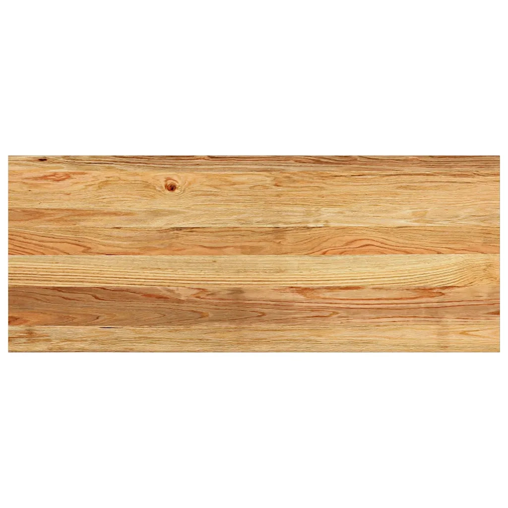 vidaXL Davanzali 2 pz Marrone Chiaro 100x40x2 cm Legno Massello Rovere