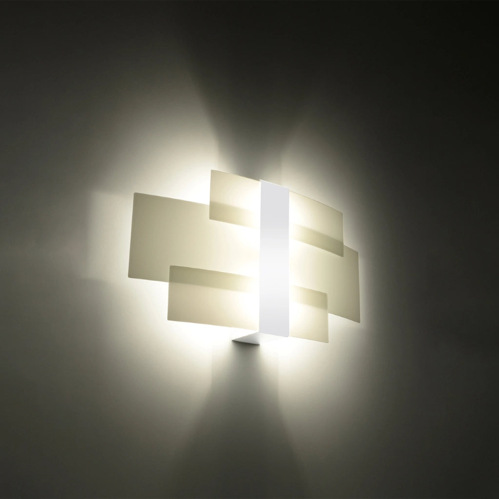 Lampada da parete CELIA bianco