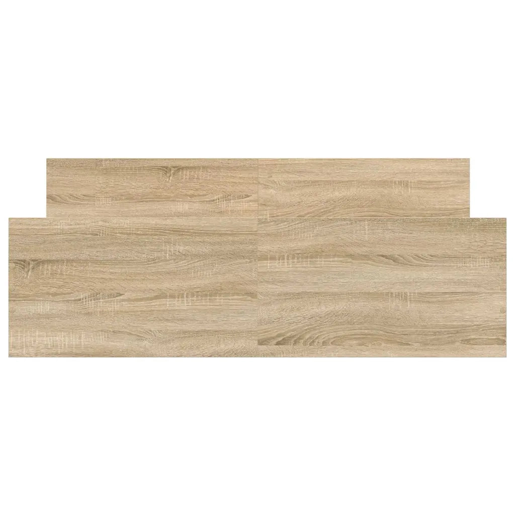 Giroletto con Testiera e Pediera Rovere Sonoma 120x200 cm