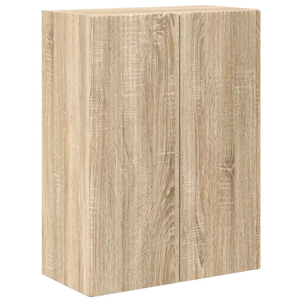 Mobile TV da parete Rovere Sonoma 59,5 x 31 x 80 cm 892361