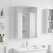 Mobiletto per specchio da bagno Bianco 40 x 10,5 x 60,5 cm 889023