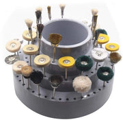 Borsettaggio rotondo - Conservazione delle trapanature - Standard di precisione rotante - Ideale per strumenti per la rifinitura - Realizzato in alta qualità plastica - Adatto per appassionati di DIY