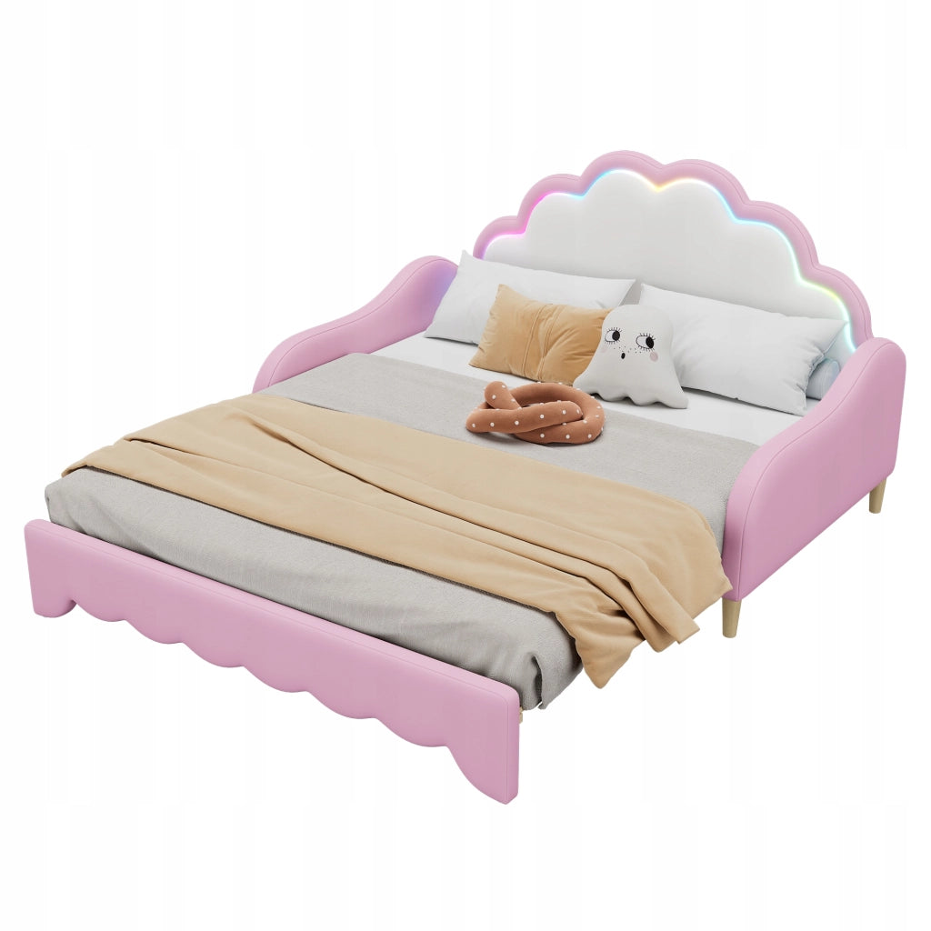 Divano letto 140x200 rosa - Xylo