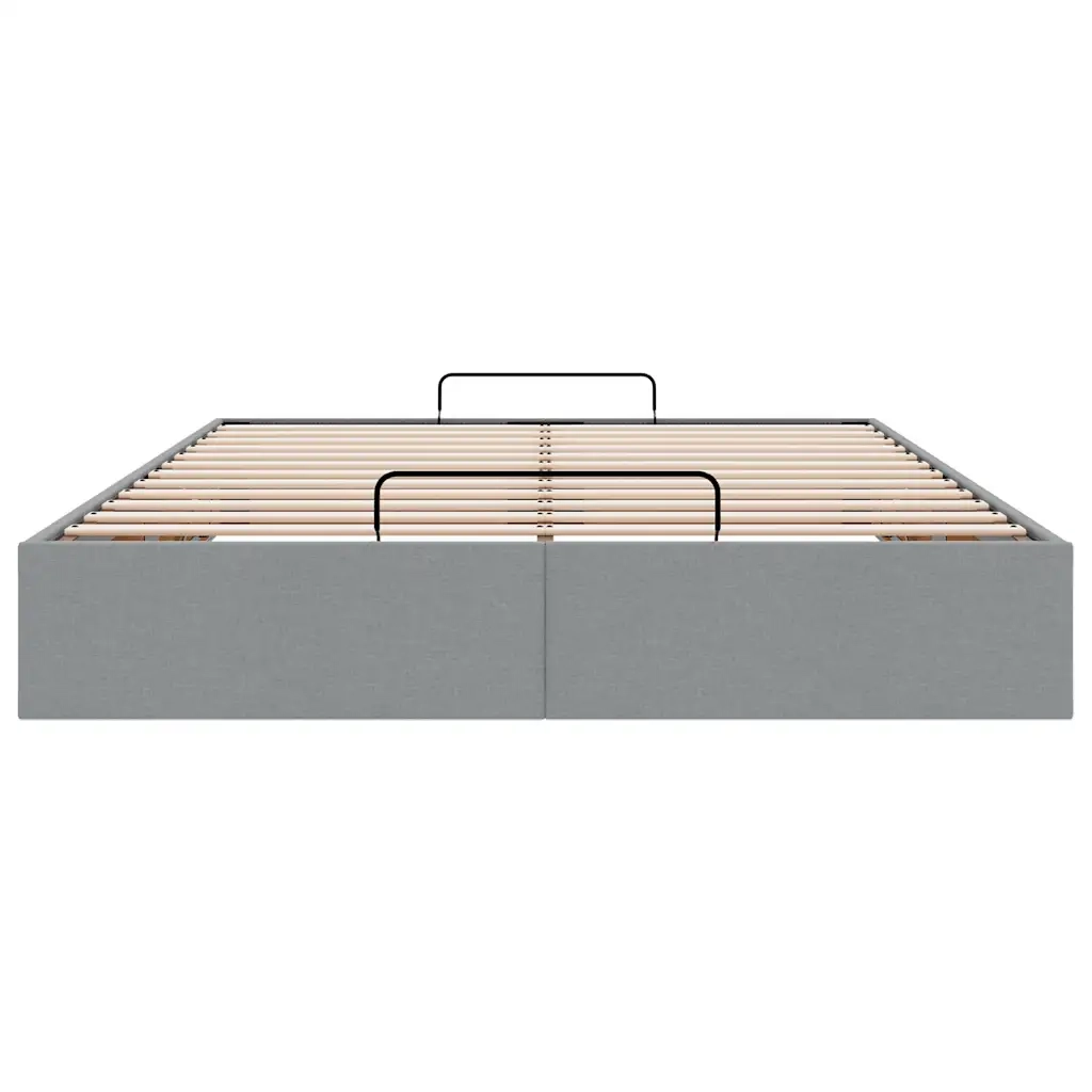 Struttura Letto Pouf senza Materasso 140x200 cm in Tessuto 3310882