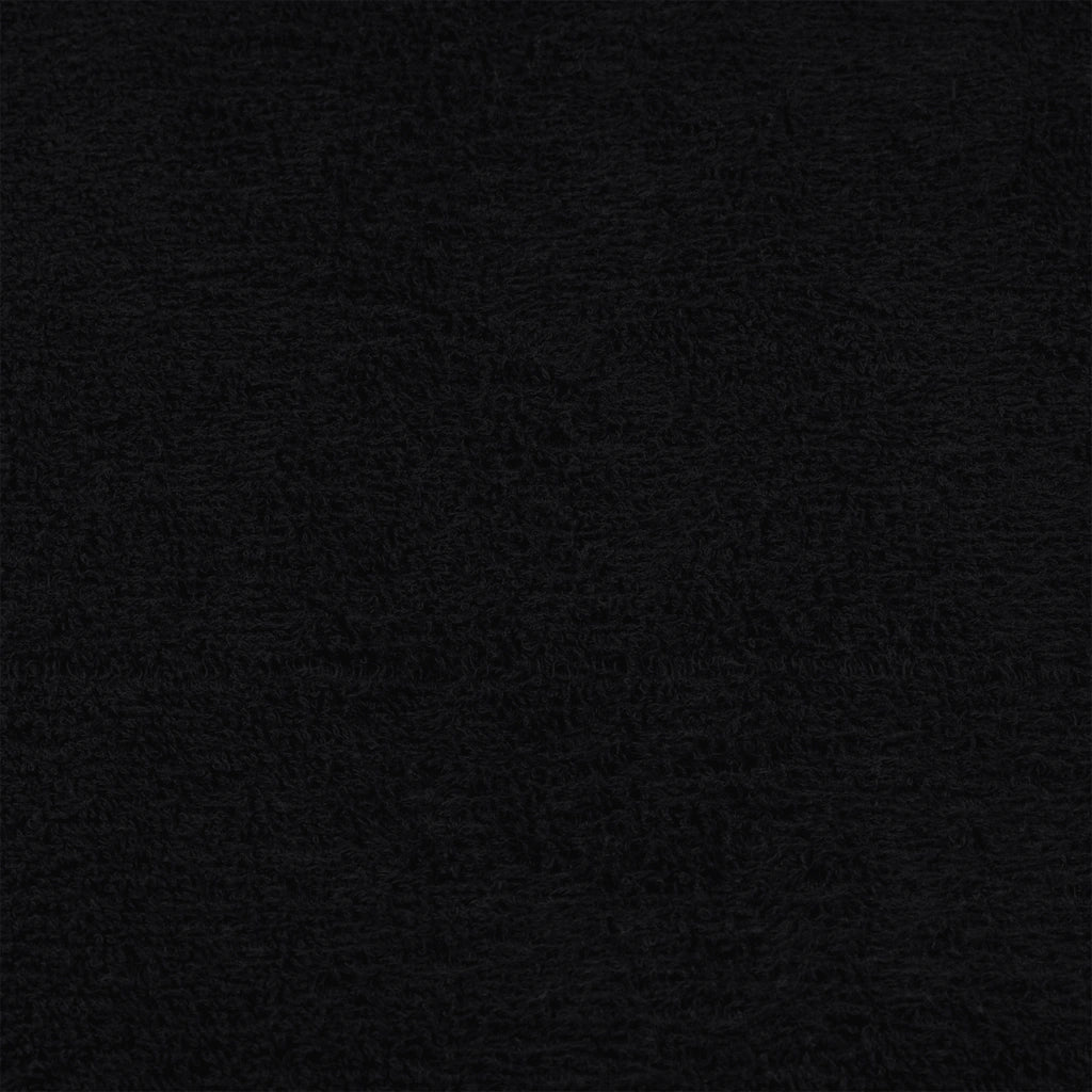 Asciugamani FROGN 10 pz | Teli per bagno Nero 30x30 cm 360 g/m2
