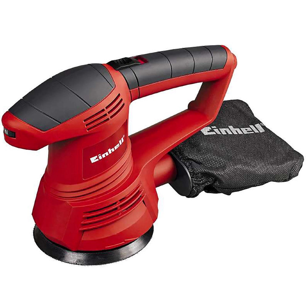 Trade Shop - Levigatrice Roto Orbitale Einhell Tc-rs 38e Scartavetratrice Con Raccoglipolvere -