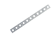 BANDELLA FORATA ACCIAIO ZINCATO  mm.17x10 mt