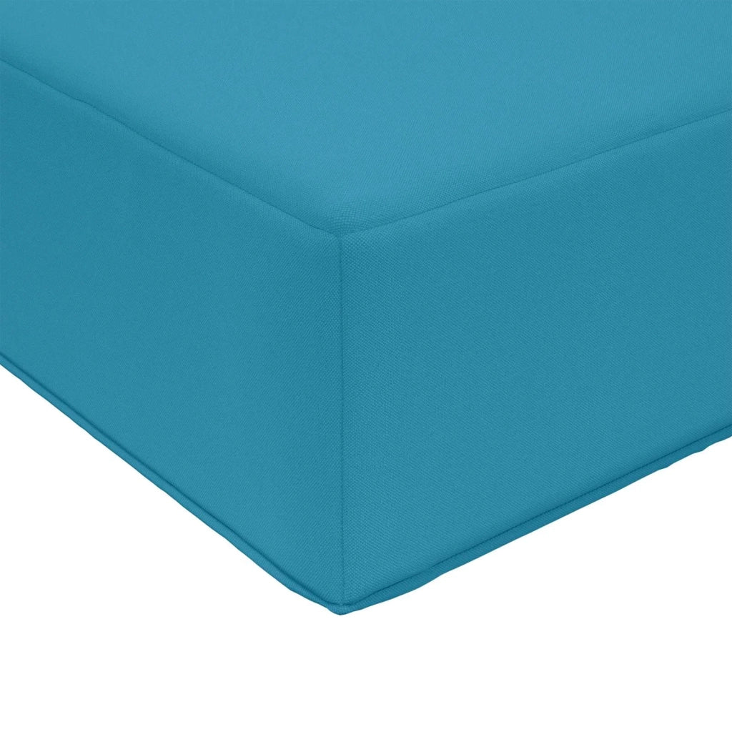 Cuscino per divano da esterno 2 pcs Blu Reale Poliestere 900839