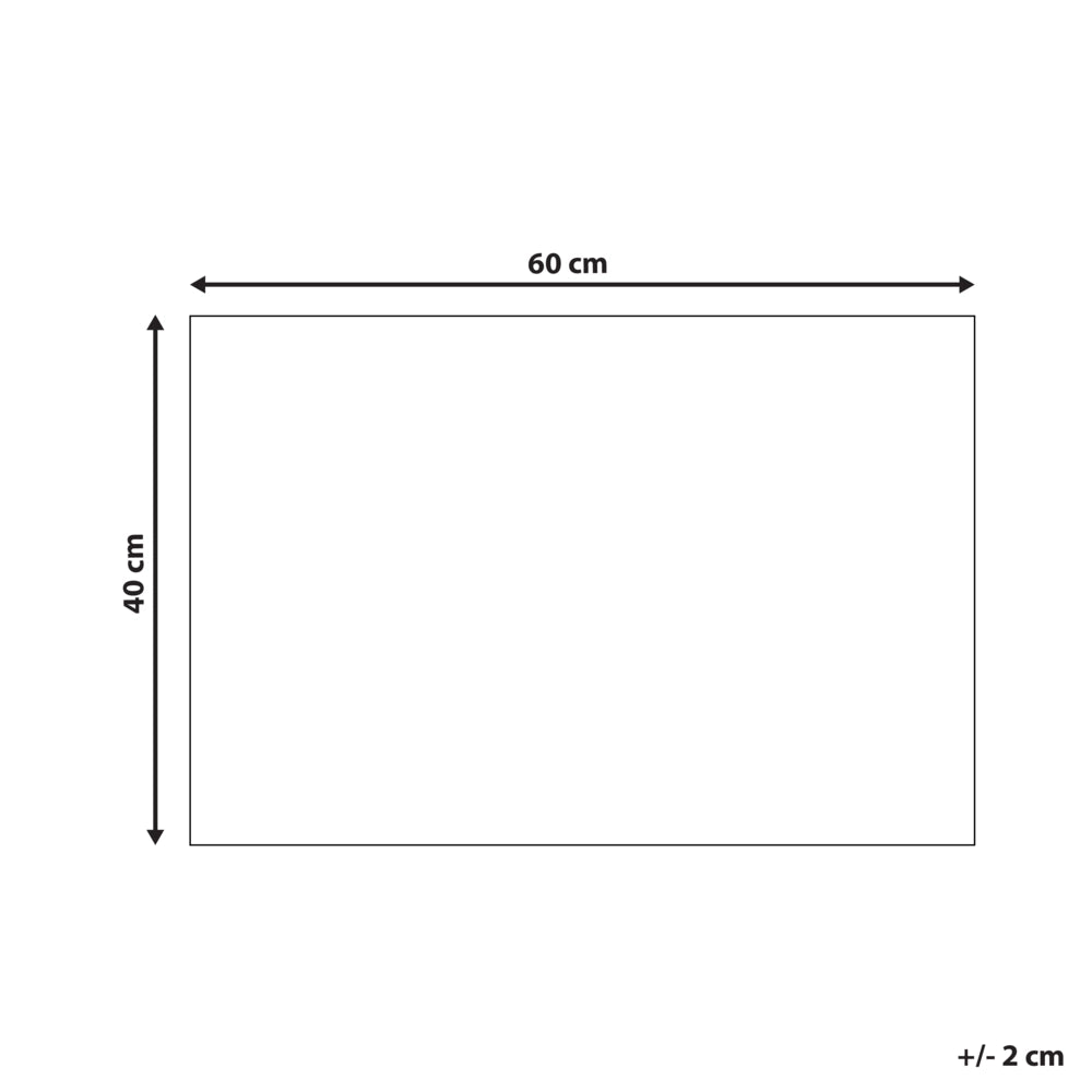 Zerbino in fibra di cocco naturale con fondo in PVC antiscivolo 40 x 60 cm Testo della casa Motivo moderno per interni