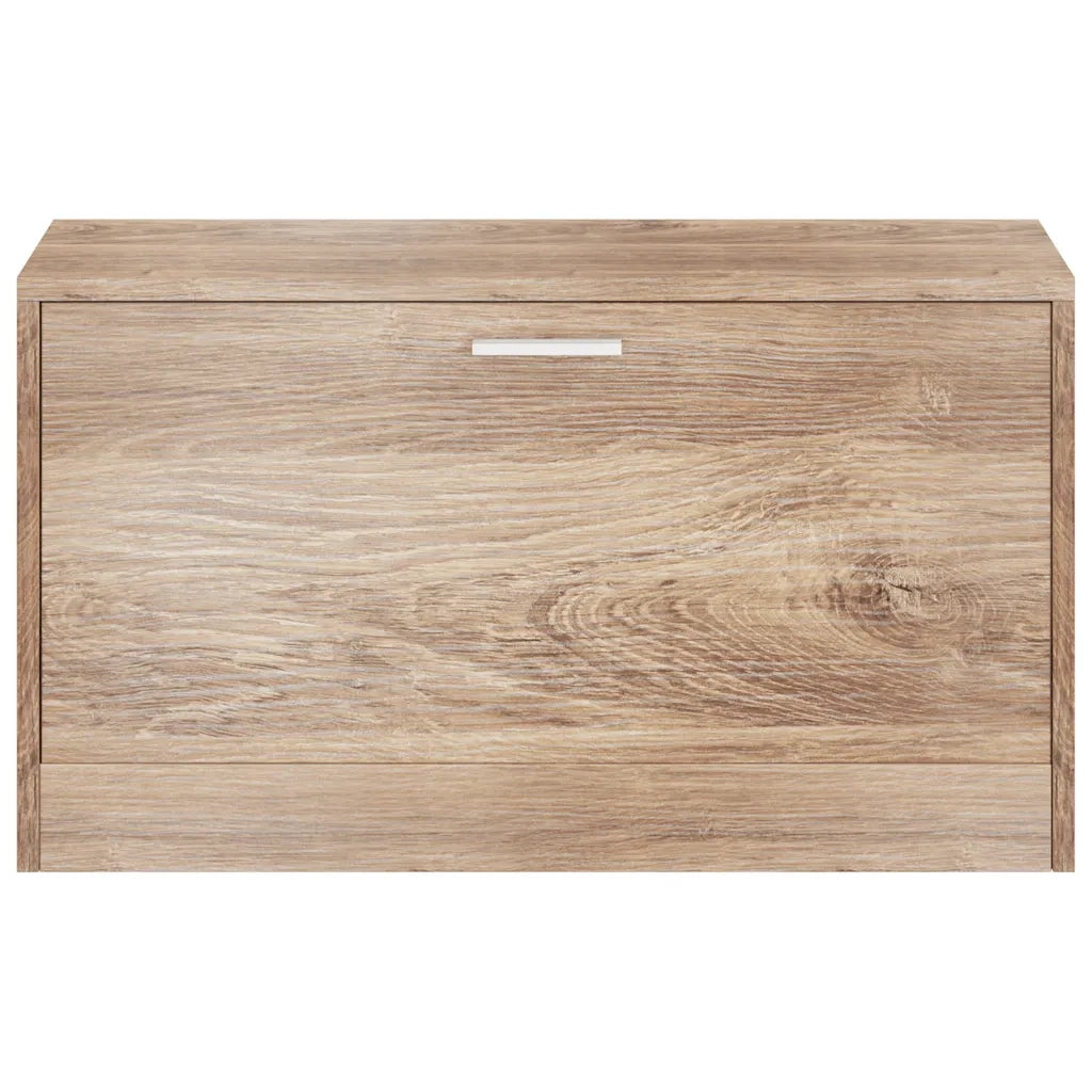 Panchina con Scarpiera Colore Rovere 80x24x45 cm 243049