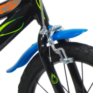 Bicicletta per Bambino 16” 2 Freni Nerf Nera