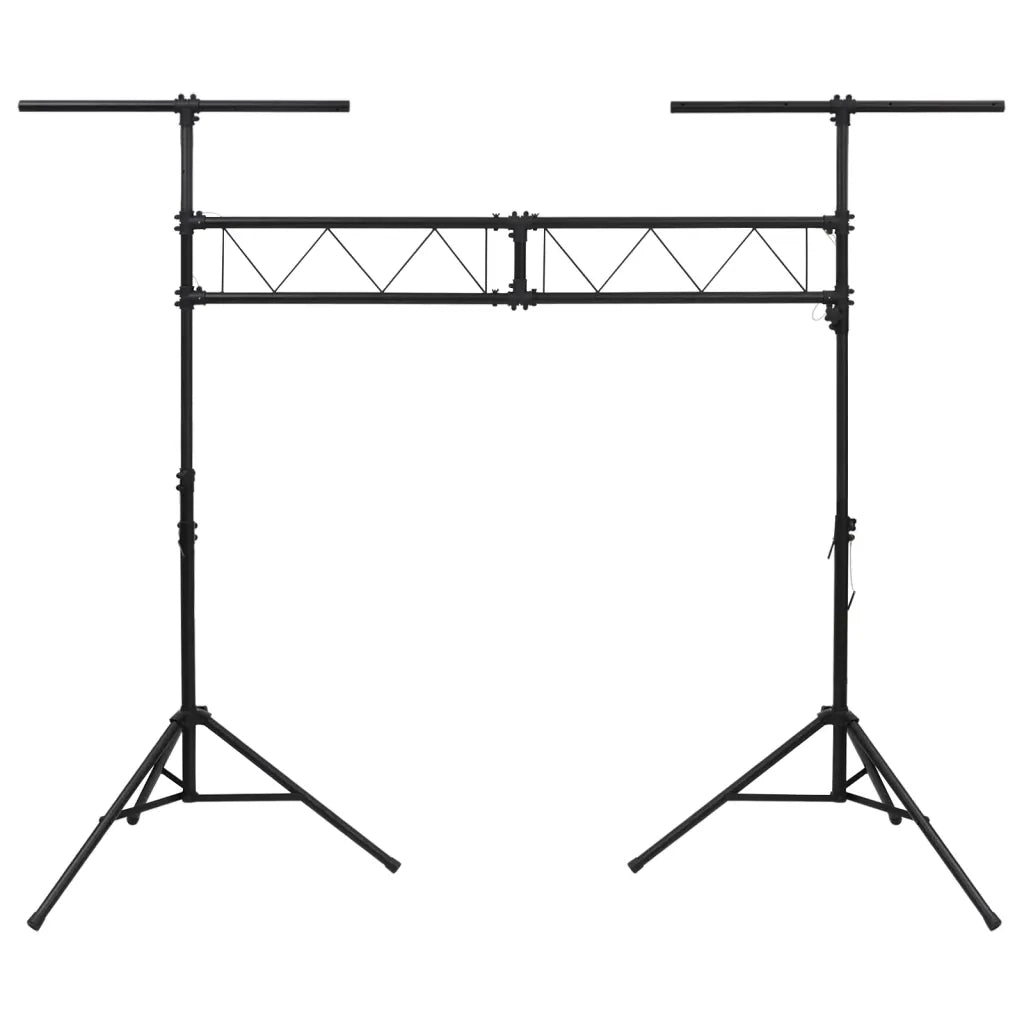 Stativo per Luci Nero 338x115x(180-300) cm Acciaio cod mxl 64515