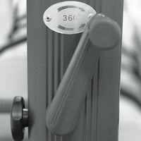 Ombrellone da Giardino Nettuno Lux Decentrato 3x4 m in Alluminio Nero Telo Grigio Scuro