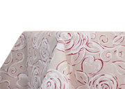 Tovaglia Miros Disegno Amelie Rosso - 50x150 - Amelie Rosso