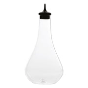 Zafferano Bottiglia Pirolo in Vetro Borosilicato Soffiato a Mano Colore Nero Design Ispirato agli Scacchi Elegante e Funzionale per la Tavola